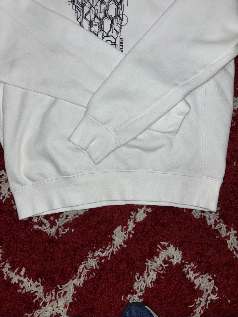 Nike Georgetown Hoyas Basketball Graphic Crewneck Sweatshirt - Medium